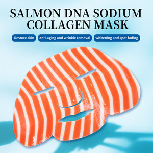 サーモン DNA PDRN リバイタライジング ファイバー メンブレン バイオ コラーゲン ジェリー ジェル シート マスク オイルコントロール ハイドレーティング ファーミング スキン スキンケア - Product Image 1