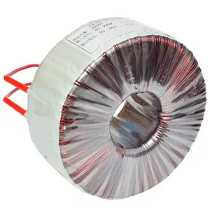 Transformador de aislamiento Toroidal, fabricante profesional de 12v, 24v, 50hz-60hz