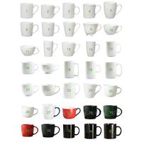 Custom Porcelain Mugs, Plain White Sublimation Ceramic Mugs