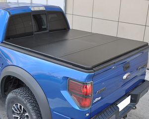 ฝาปิดกระบะท้ายรถกระบะอลูมิเนียมแบบพับได้สำหรับ <span class=keywords><strong>Hilux</strong></span> Vigo <span class=keywords><strong>Revo</strong></span> <span class=keywords><strong>Sr5</strong></span> 4x4 อุปกรณ์เสริมฝาปิดกระบะท้ายรถกระบะ - Product Image 3