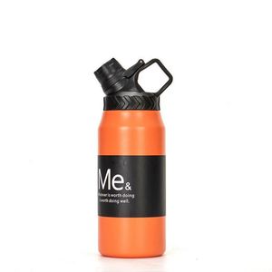 Grande tasse de sport en acier inoxydable 304, 750 ml, 950 ml, thermos à double paroi isolé sous vide avec poignée - Product Image 5