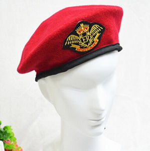 Customized Made Plain Wool <b>Flat</b> Top Baseball <b>Cap</b> Beret Hats for <b>Men</b> Crochet Baseball <b>Cap</b> - Product Image 4