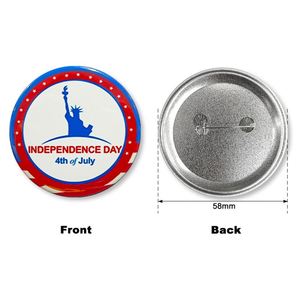เข็มกลัดติดเสื้อรูปวันเป็นอิสระสำหรับประดับตกแต่งงานปาร์ตี้ - Product Image 4