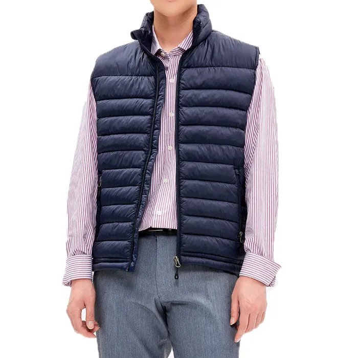 Customized Body Warm Cargo Padding Vest Men's Waistcoat Quilted Working Padded Vest