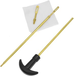 Bộ dụng cụ vệ sinh súng đa năng cỡ 9mm, .38, .22, .40, .45, kèm chổi vệ sinh nòng bằng đồng và bình dầu - Product Image 5