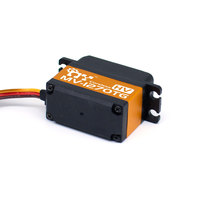 Servo Digital MV-1270TG HV de 35 kg con Engranajes de Plástico y Titanio, Motor sin Núcleo, Conector JR-3P, 25T, DC6-7.4V, para Helicópteros RC, Piezas de Juguete DIY