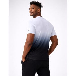 T-shirts de sport à col rond pour hommes, séchage rapide, lot de 5, manches courtes, hauts d'entraînement athlétiques, couleur unie, polyester, coupe ajustée - Product Image 3