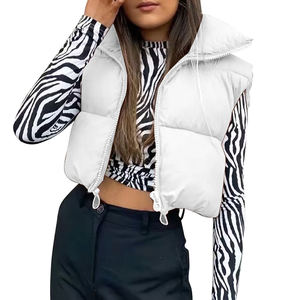 Gilet donna Gilet corto P3535-fashion Outwear Gilet - Product Image 2