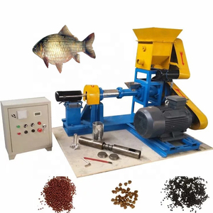 Proceso de fabricación de pellets de alimentos flotante que se hunde máquina de alimentación de peces - Product Image 1