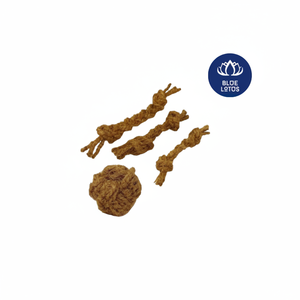 ของเล่นสุนัขยอดนิยม ลูกบอลใยมะพร้าว ของเล่นสัตว์เลี้ยง - Product Image 1