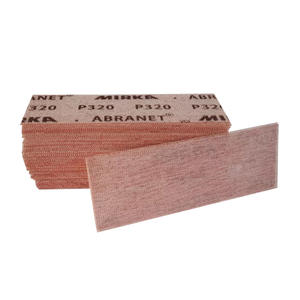 For Mirka 70-198mm for <strong>Abranet</strong> Rectangular Dry Abrasive Mesh <strong>Sandpaper</strong> 80-400 Grit Flocking for Auto Paint Putty Grinding OEM - Product Image 2