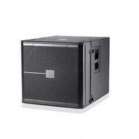 Subwoofer passif compact haute puissance de 12 pouces, 600 W RMS, boîtier en contreplaqué pour installations et lieux de spectacle en direct - VRX-932+VRX918S