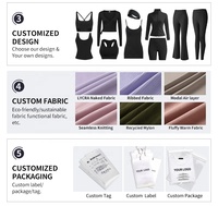 Pakaian Olahraga Tenis Wanita Berkualitas Tinggi Logo Kustom Polos Rok Lipit dan Atasan Lengan Panjang Set Tenis 2 Potong