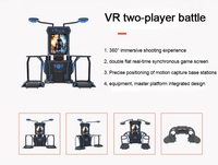 Plateforme de course VR 9D avec structure métallique pour usage intérieur, parcs d'aventure, lieux publics, garantie 1 an, support en anglais