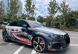 Film de changement de couleur de style dessin animé, film de changement de couleur de voiture en PVC, lignes personnalisées d'anime, film de <span class=keywords><strong>peinture</strong></span> de voiture peint à la main - Product Image 2