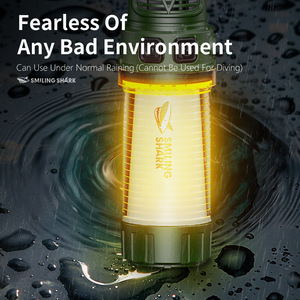 Smiling Shark Outdoor Camping <b>Lantern</b> Led Light Rechargeable Usb Portable <b>Lamp</b> With Mosquito Repellent 30000 Hours Lifespan - Product Image 5