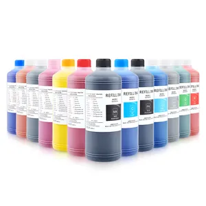 Ocbestjet 1000 ml/garrafa tinta pigmentada 12 cores para impressora Epson 1390