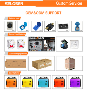 เครื่องกำเนิดไฟฟ้าเบนซิน2KW 3kW 7kw 5KW 4KW 10KW 10000W เบนซินพร้อมล้อ X-Genset-10k เบนซินแบบพกพา - Product Image 4