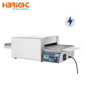 <span class=keywords><strong>Four</strong></span> <span class=keywords><strong>à</strong></span> <span class=keywords><strong>pizza</strong></span> électrique <span class=keywords><strong>triphasé</strong></span> commercial de convoyeur de l'équipement de boulangerie 380V avec des contrôleurs de température indépendants - Product Image 1