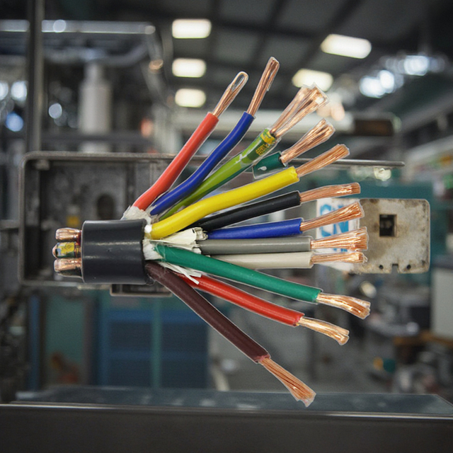 Multi Core Shielded Cable 2/4/6/8/10 Cores Signal Control Electrical Cable Rvvp Shield Cable