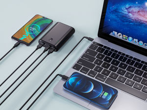 اختراعات جديدة 2024 شواحن وأجهزة محولات للكمبيوتر المحمول 20000 مللي أمبير في الساعة 65 وات بنك طاقة محمول عالمي شاحن من النوع C للكمبيوتر المحمول - Product Image 4