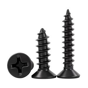 Tornillos Autorroscantes de Cabeza Phillips Negros para Fijaciones en Madera - Product Image 3