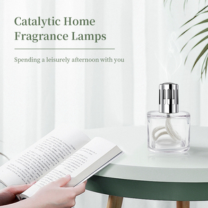 Nouvelle <span class=keywords><strong>lampe</strong></span> à parfum catalytique transparente carrée de 200 ml, compatible avec les huiles essentielles et les encens aromatiques - Product Image 6