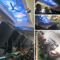 Projecteur de logo LED extérieur en alliage d'aluminium IP65 600W pour éclairage publicitaire