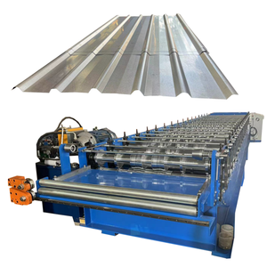 Reliance 고급 맞춤형 롤링 타일 만들기 지붕 시트 만들기 기계 Trimdek 철판 만들기 기계 - Product Image 5