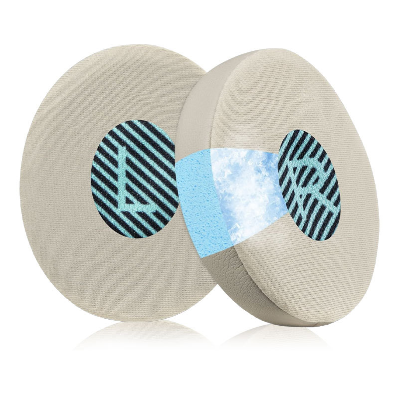 1 pièce de gel de glace-oreillette beige bleu Scrim
