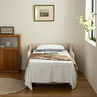 Canapé-lit pliable multifonctionnel 2-en-1 Somnus Study Balcony, nouveau style extensible, pour hôtel, appartement, usage domestique