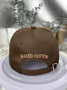 INJVA Adjustable Design 6 Panel <b>Waterproof</b> Waxed/Oil Cloth Sports Gorras Custom Leather Patch Buckle Tag Label Baseball Caps <b>Hat</b> - Product Image 3