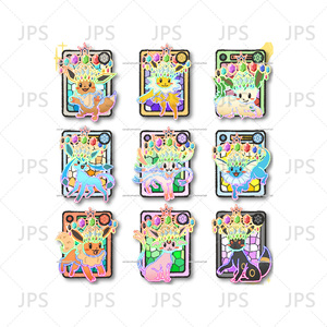 Imanes Acrílicos Promocionales de Pokémon JPS, Imán Acrílico para Refrigerador con Tarjeta de Pokémon, Serie Eevee, Regalo Personalizado de Pokémon - Product Image 4