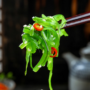 Ensalada de Algas Marinas Congeladas para Sushi, Ensalada de Algas Marinas Sazonadas, Goma <span class=keywords><strong>Wakame</strong></span>, Ensalada Chuka, Undaria Pinnatifida - Product Image 4