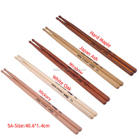 PUNK Professional 5A White Wood Drumsticks for Both Adults and Children Beginners Factory Direct Sale Musical Instruments