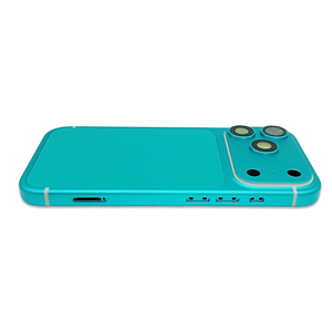 Custodia di Lusso in Metallo <span class=keywords><strong>Tiffany</strong></span> Blue per iPhone 17 Pro, Personalizzabile con Logo, Disponibile in Diversi Colori - Articolo di Grande Successo - Product Image 6