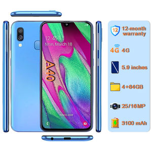 Teléfonos Móviles Usados Desbloqueados 100% Originales <span class=keywords><strong>A40</strong></span> <span class=keywords><strong>64GB</strong></span> [Cámara de 16MP][Doble SIM] Smartphone 4G de Calidad A+ para <span class=keywords><strong>Galaxy</strong></span> <span class=keywords><strong>A40</strong></span> - Product Image 1