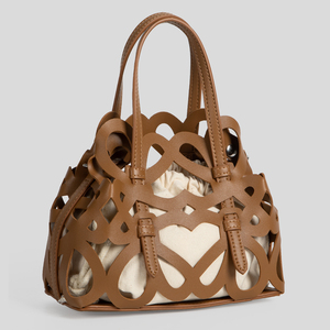 Borsa <span class=keywords><strong>a</strong></span> <span class=keywords><strong>tracolla</strong></span> 2 in 1 RZCK da <span class=keywords><strong>donna</strong></span>, unica, in PVC traforato, con pochette interna, per serate alla moda - Product Image 5