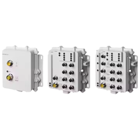 Nouveau commutateur industriel extérieur IE-2000-8T67P-G-E d'origine IE2000 IP67 avec 8 ports FE M12 (8 PoE +) et 2GE (base Lan)