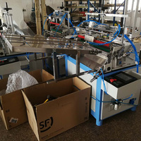 Machine de dépose de tubes de papier semi-automatique, thermofusible
