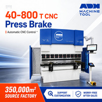Presse plieuse électro-hydraulique CNC de 40 à 800 tonnes, machine à plier la tôle de 1,3 à 10 m