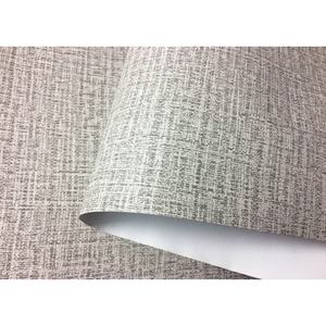 ฟิล์ม PVC ลายผ้าลินินสีเทาเข้ม แบบมีกาวในตัว กันน้ำและทนต่อการซีดจาง สำหรับตกแต่งเฟอร์นิเจอร์ - Product Image 2