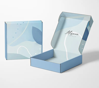 Boîte d'expédition en carton ondulé personnalisée avec pelliculage mat, matériaux recyclés pour chaussures et cosmétiques, design gaufré pour chaussures