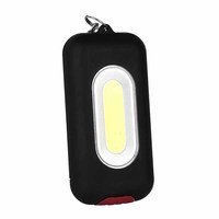 Hadiah Promosi Gantungan Kunci Senter Mini Kustom Kecil COB Led dengan Gantungan Kunci