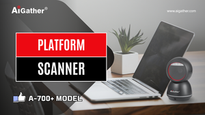 Tay miễn phí Tự động quét A-700 + 2D Máy tính để bàn QR mã vạch đọc nền tảng tự giúp đỡ omni-directional mã vạch máy quét - Product Image 6