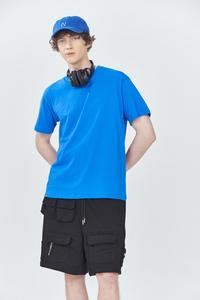 Plain multi color men's t-shirt wholesale causal 100% cotton t shirt crew neck custom <b>tshirt</b> Style Heat <b>Transfer</b> Print for men - Product Image 5