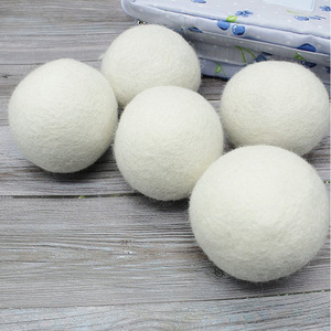 Riutilizzabile eco-friendly naturale 6-7 cm XXL palle da bucato organico <span class=keywords><strong>lana</strong></span> asciugatrice <span class=keywords><strong>ammorbidente</strong></span> <span class=keywords><strong>per</strong></span> lavatrice risparmio di tempo - Product Image 3