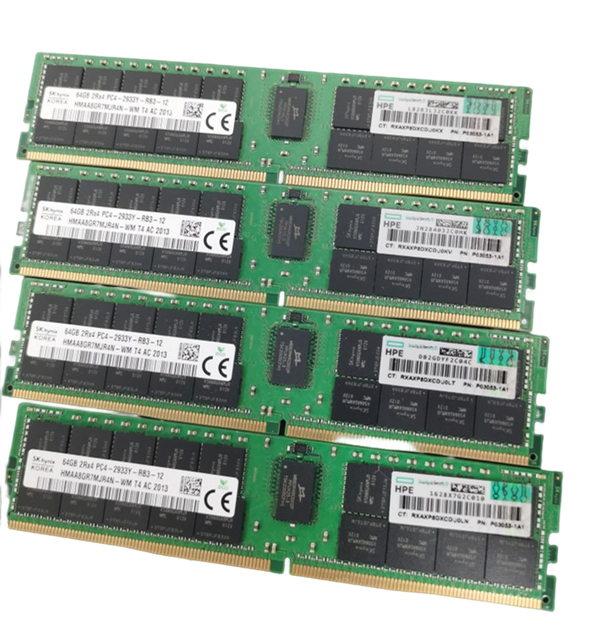 P00930-B21 Hot Sale HPE 64GB 2R X4 DDR4-2933 CAS-21-21-21 Registered Ram Server Memory for HPE Server G8/G9/G10 DL380 G10