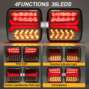 Feux arrière LED sans fil magnétiques homologués ECE pour caravane, feux arrière sans fil <span class=keywords><strong>Bluetooth</strong></span> pour <span class=keywords><strong>remorque</strong></span> - Product Image 2