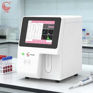 Fully Automatic Veterinary <strong>5</strong>-<strong>Part</strong> <strong>Hematology</strong> <strong>Analyzer</strong> 19 Species Animal Clinic <strong>Hematology</strong> <strong>Analyzer</strong> - Product Image 1